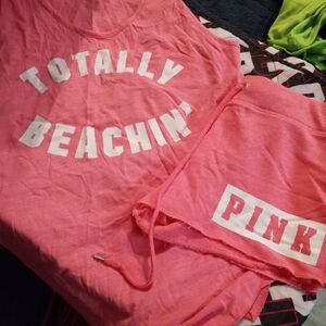 VS PINK Tank and Shorts
